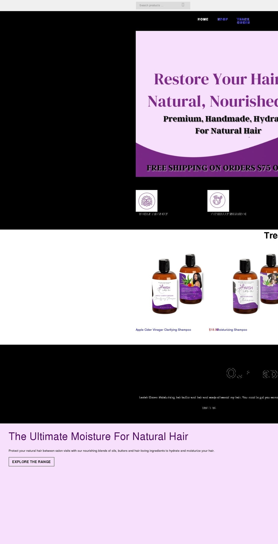 Copy of Kala-allinone-v Shopify theme site example getlavishcrown.com
