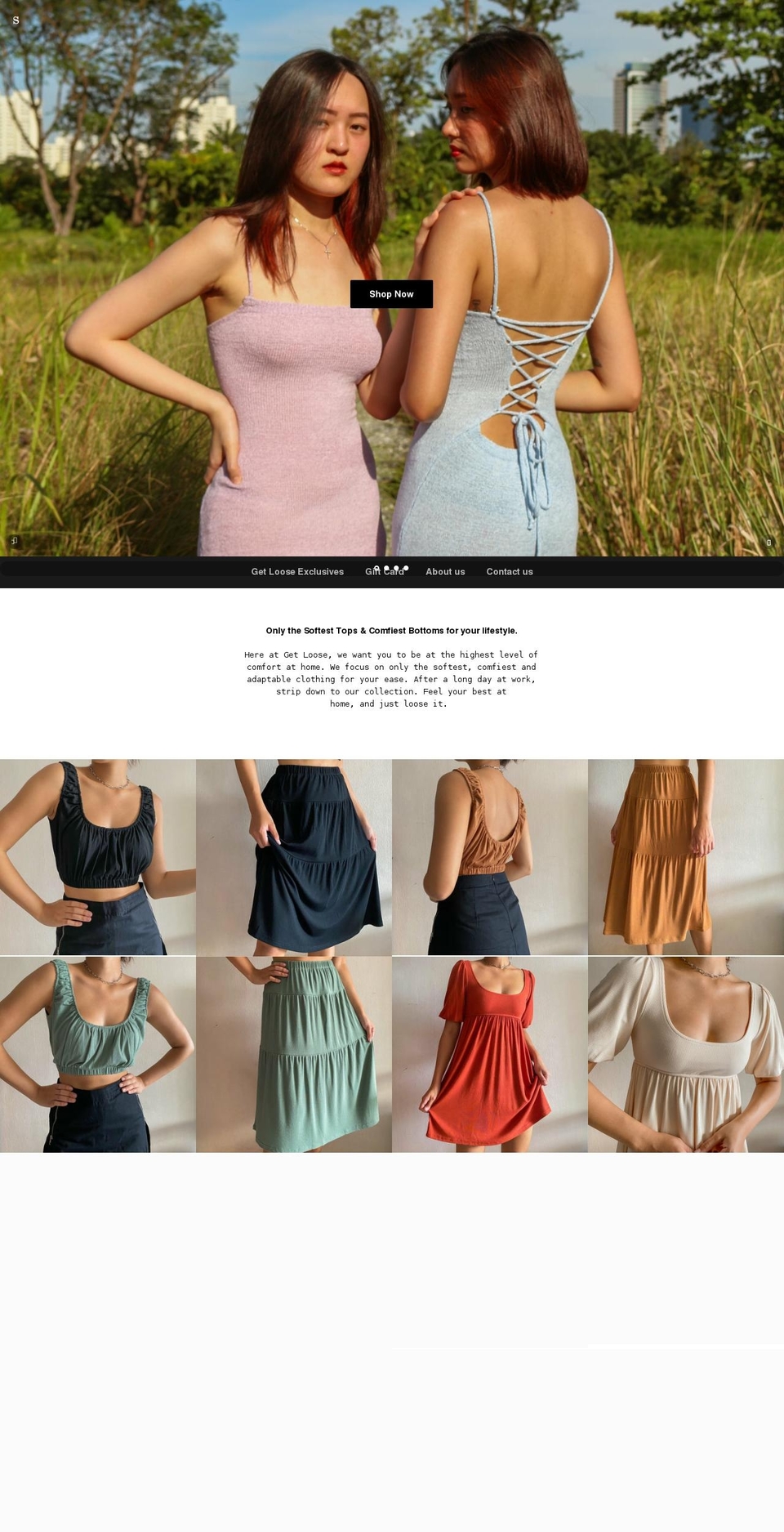 getlooseco.com shopify website screenshot