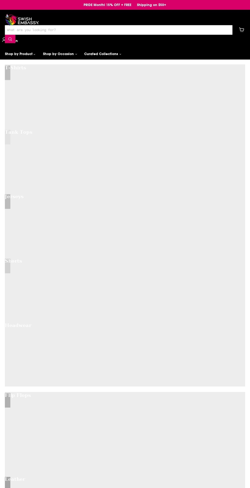 getluckypierre.com — Shopify storefront screenshot