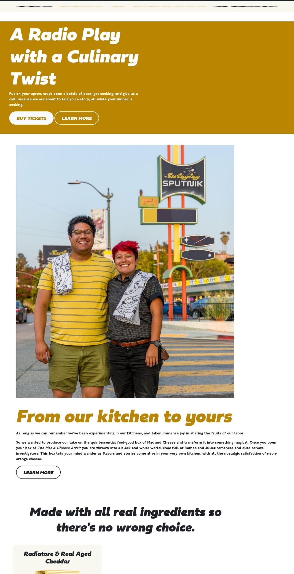 getmacandcheese.com shopify website screenshot