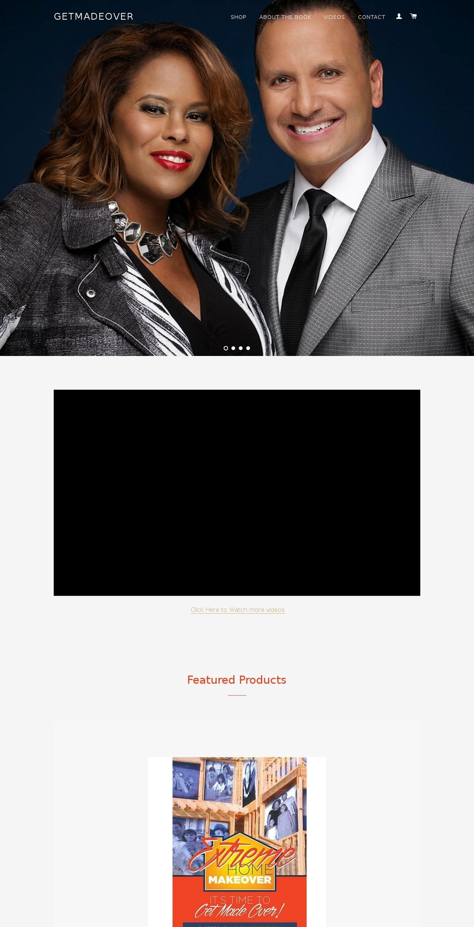 getmadeover.com — Shopify storefront screenshot