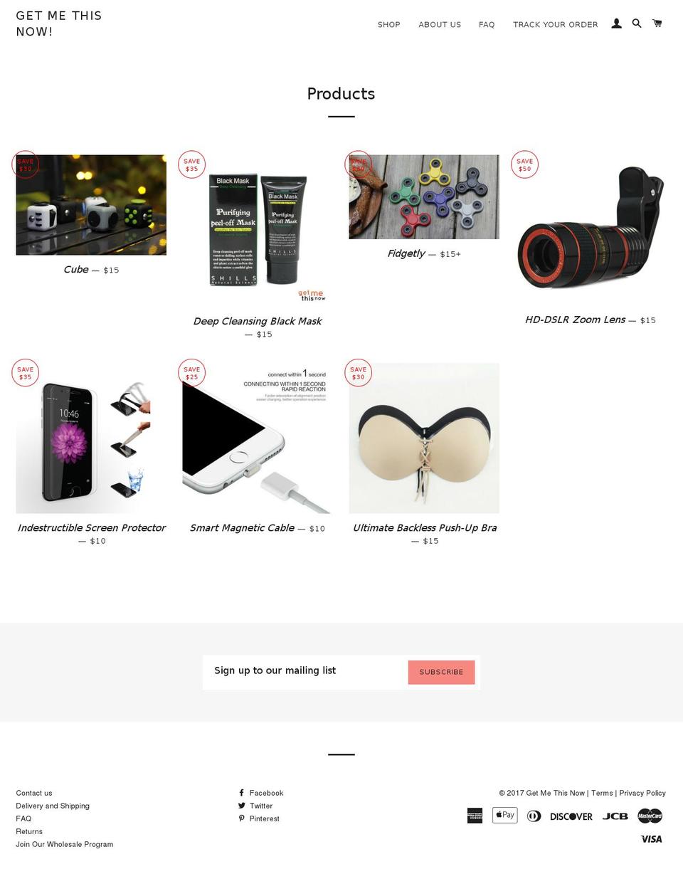 getmethisnow.com shopify website screenshot