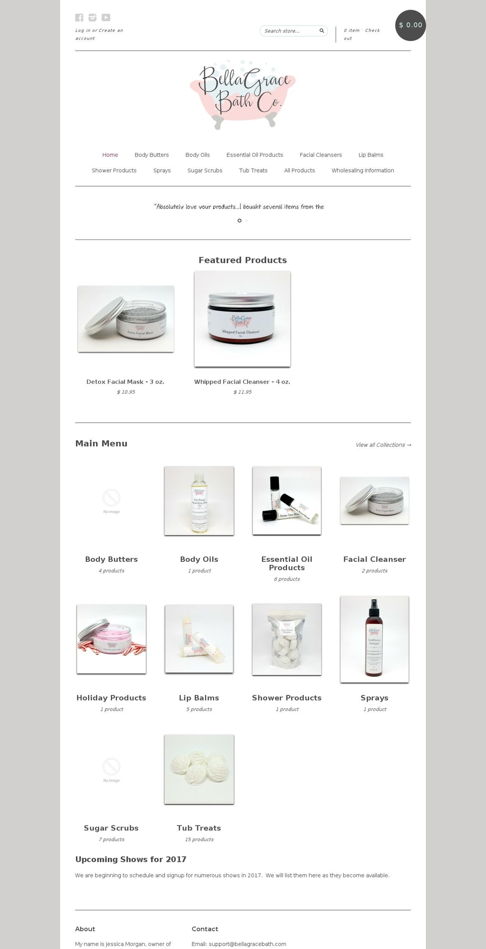 getmorganmade.com shopify website screenshot