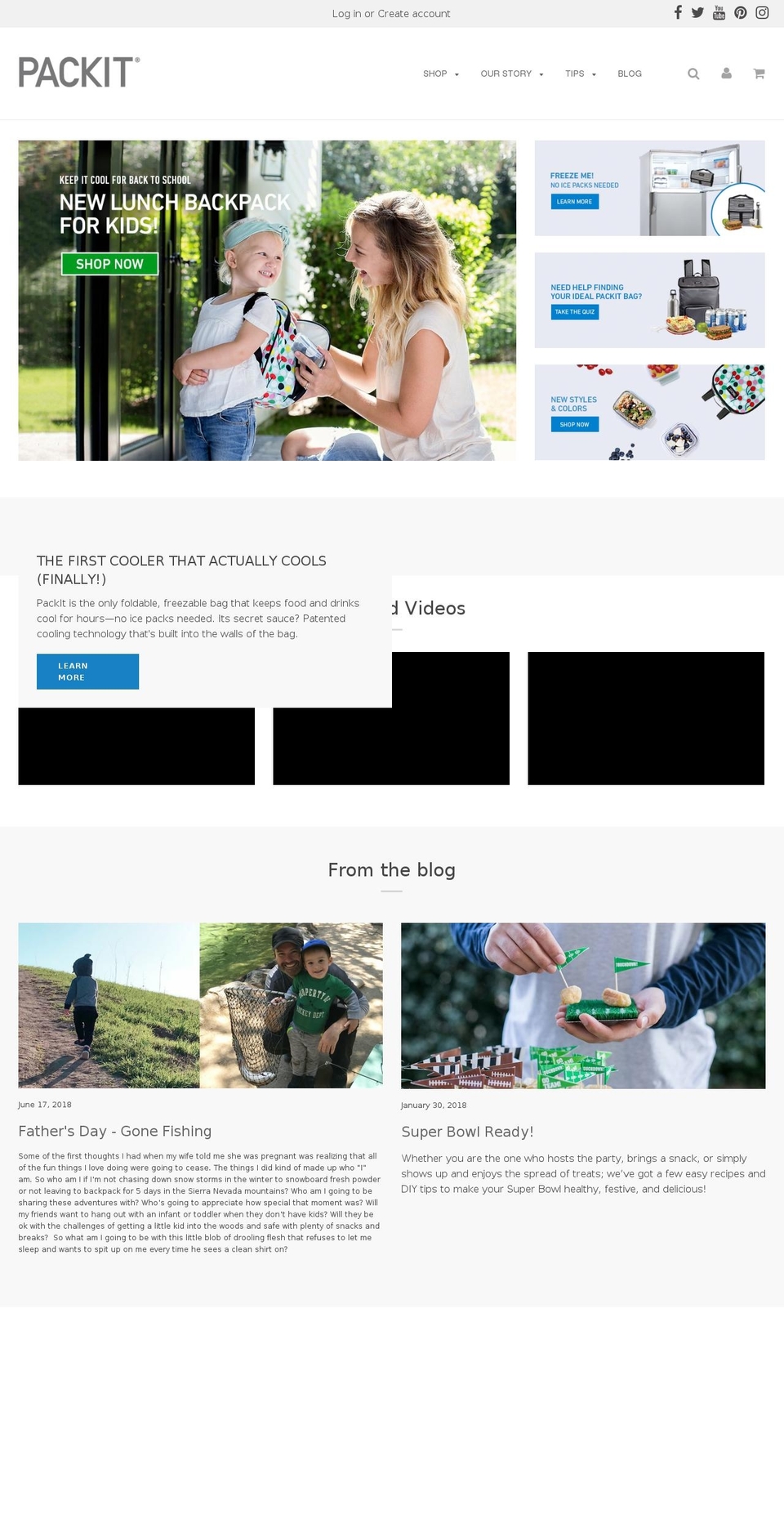getpackit.com — Shopify storefront screenshot