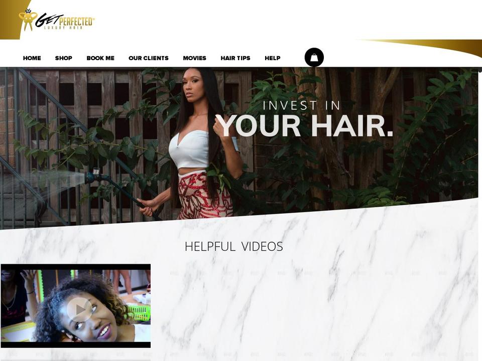 getperfected.com shopify website screenshot