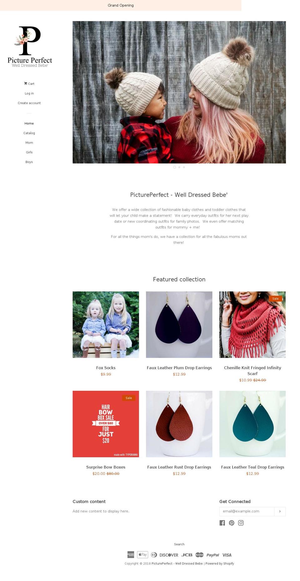 getpictureperfect.com — Shopify storefront screenshot