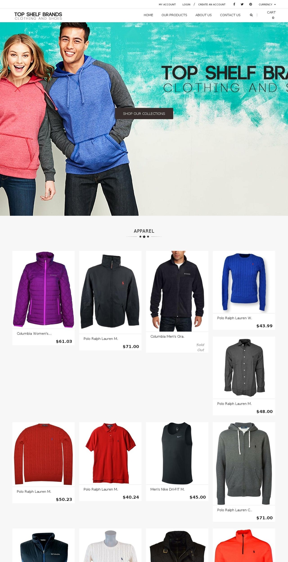 getprimebrands.com — Shopify storefront screenshot