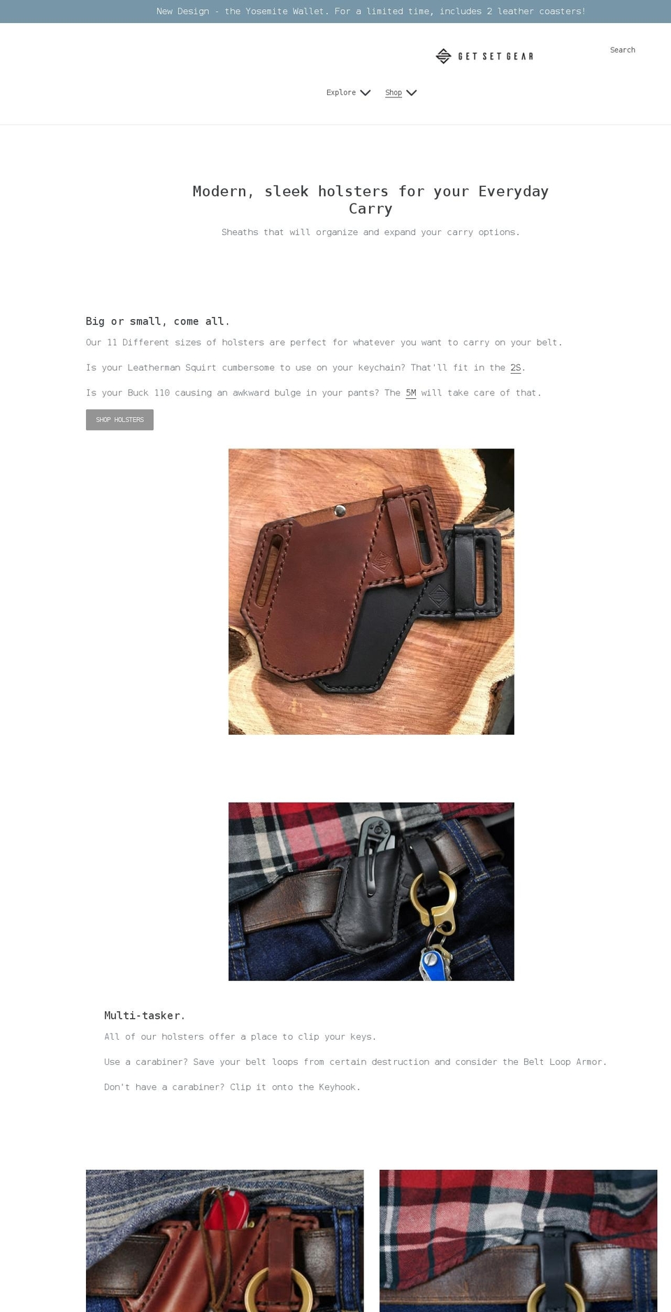 getsetgearnow.com shopify website screenshot