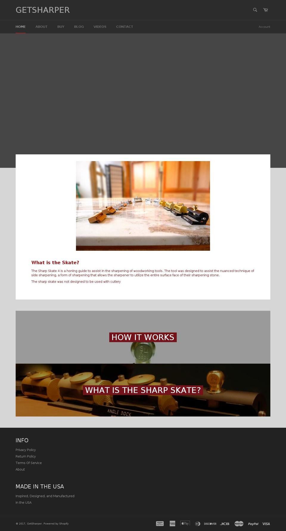 getsharper.com shopify website screenshot