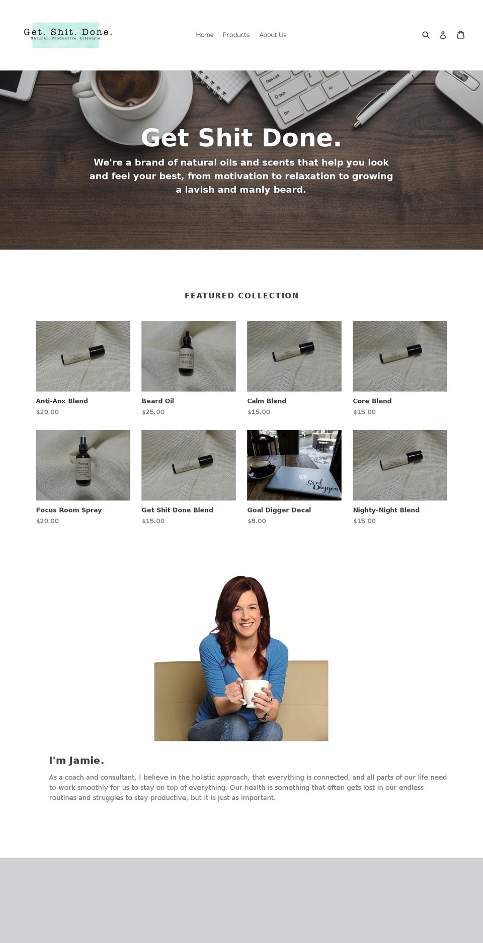 getshitdoneproducts.com — Shopify storefront screenshot