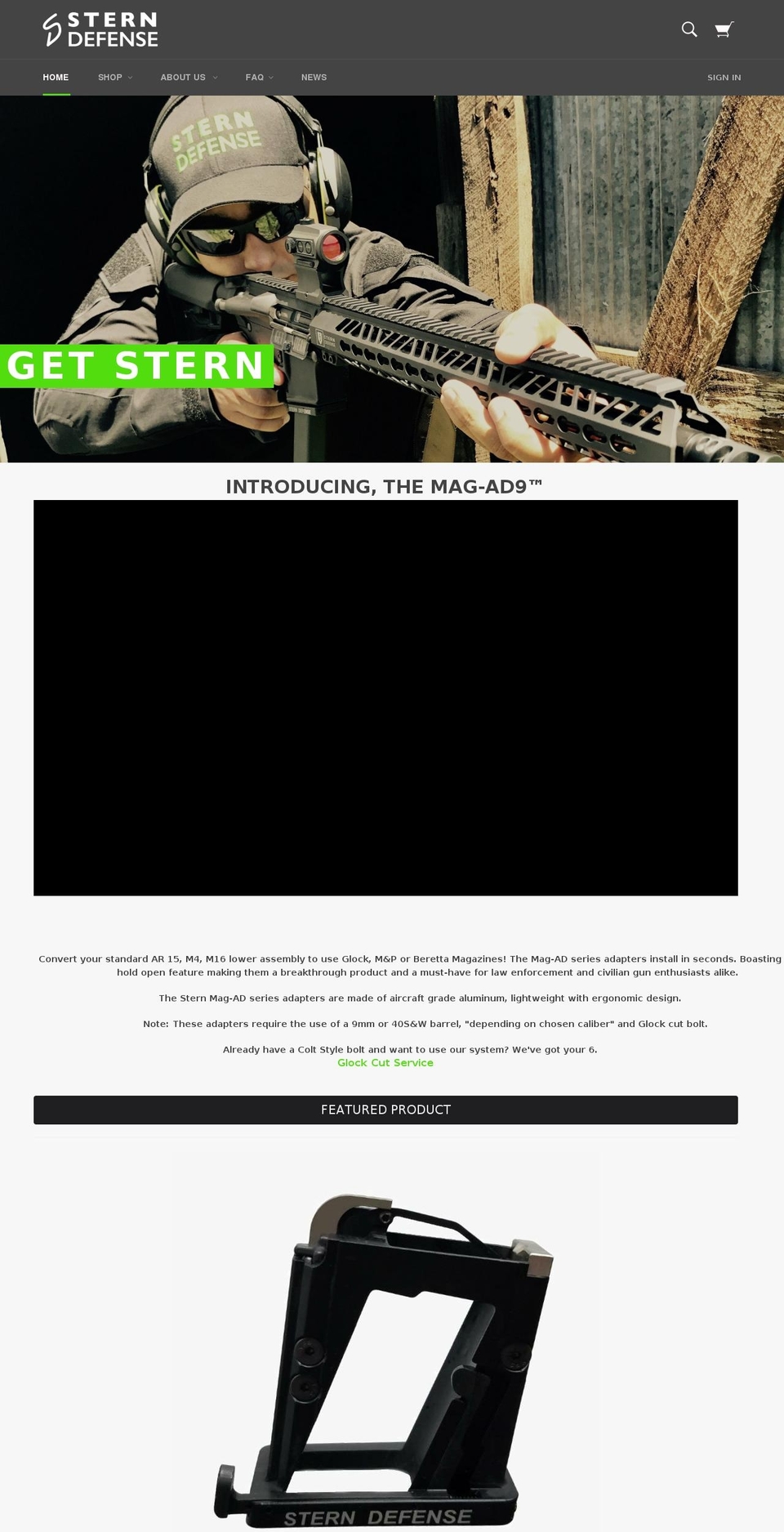 getstern.com — Shopify storefront screenshot