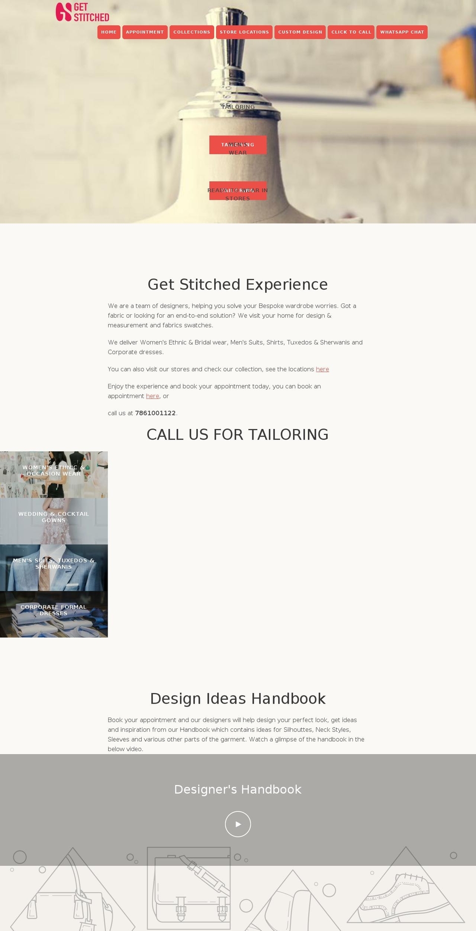 getstitched.online shopify website screenshot