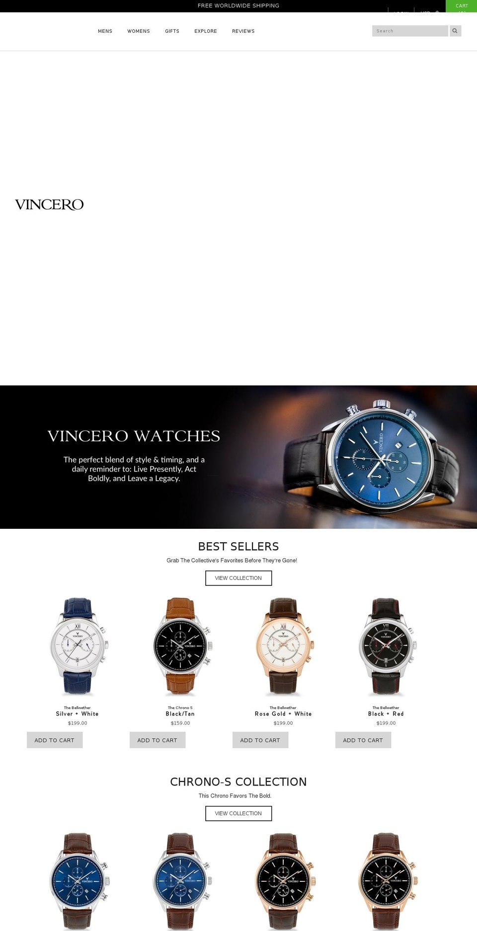 LIVE Home Page (6.13) Shopify theme site example getthewatch.net