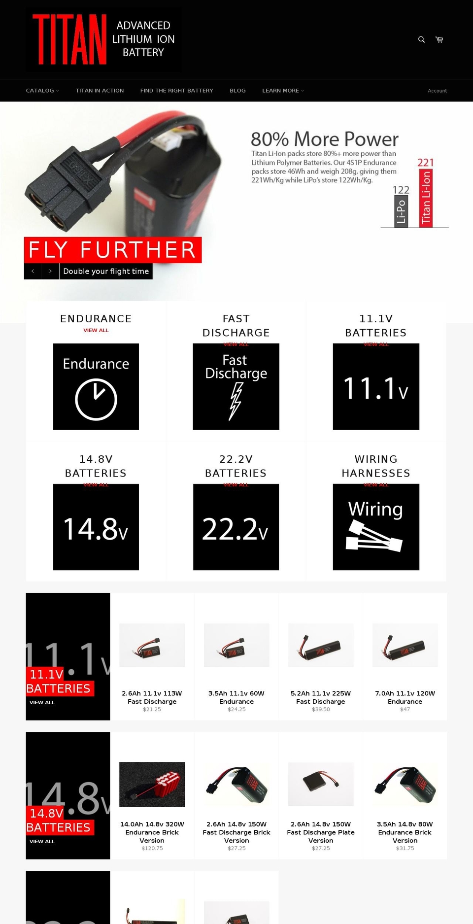 gettitanpower.com shopify website screenshot