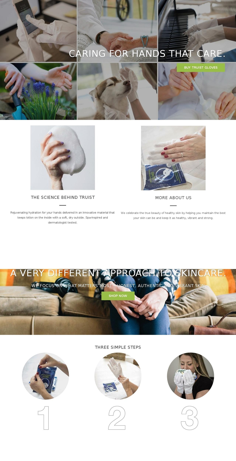 gettruist.com — Shopify storefront screenshot
