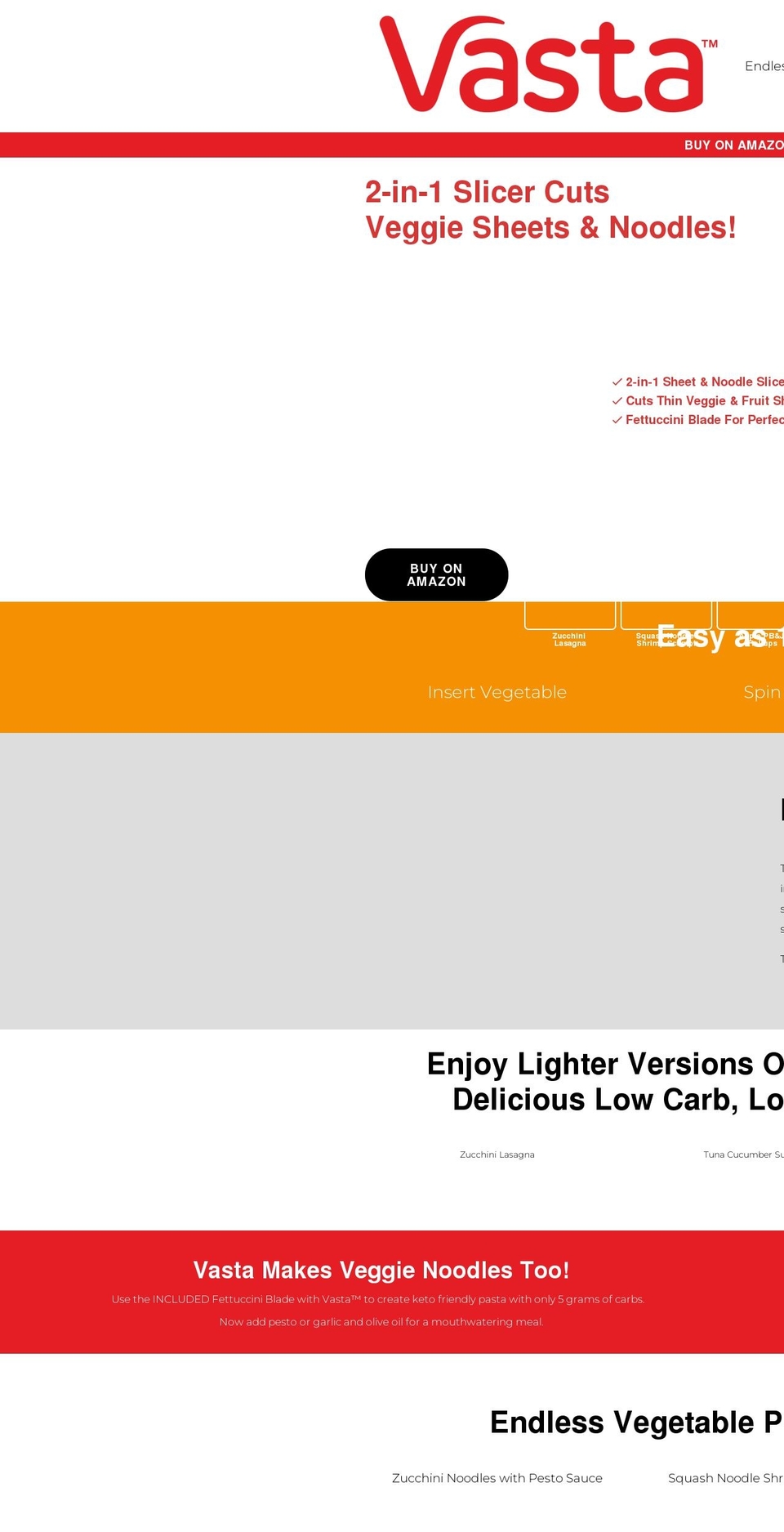getvasta.com shopify website screenshot
