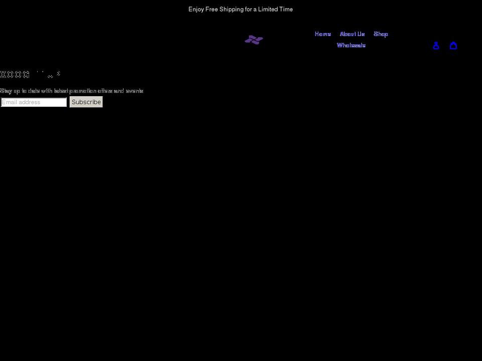 getxoog.com shopify website screenshot
