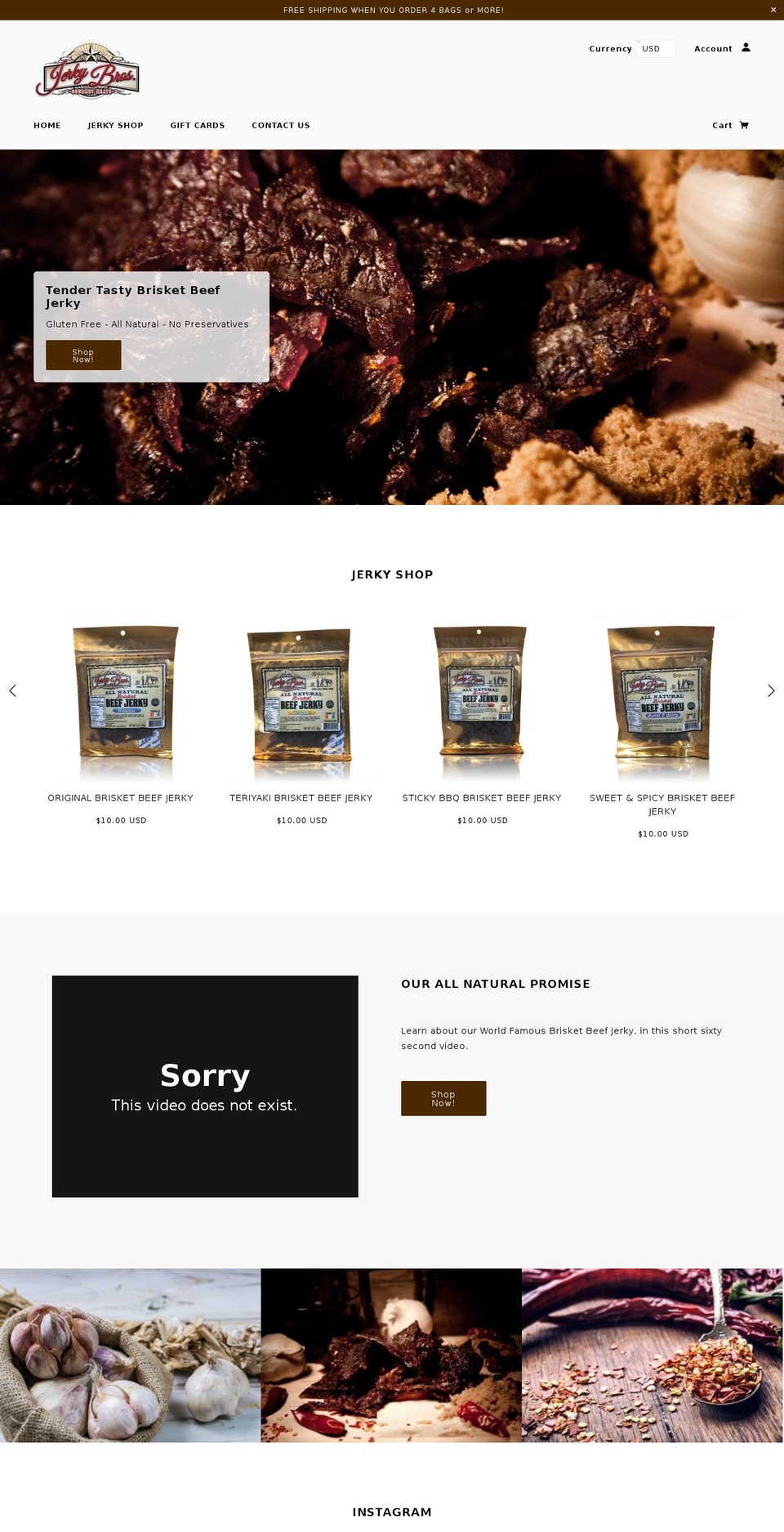 getyourjerkon.com — Shopify storefront screenshot