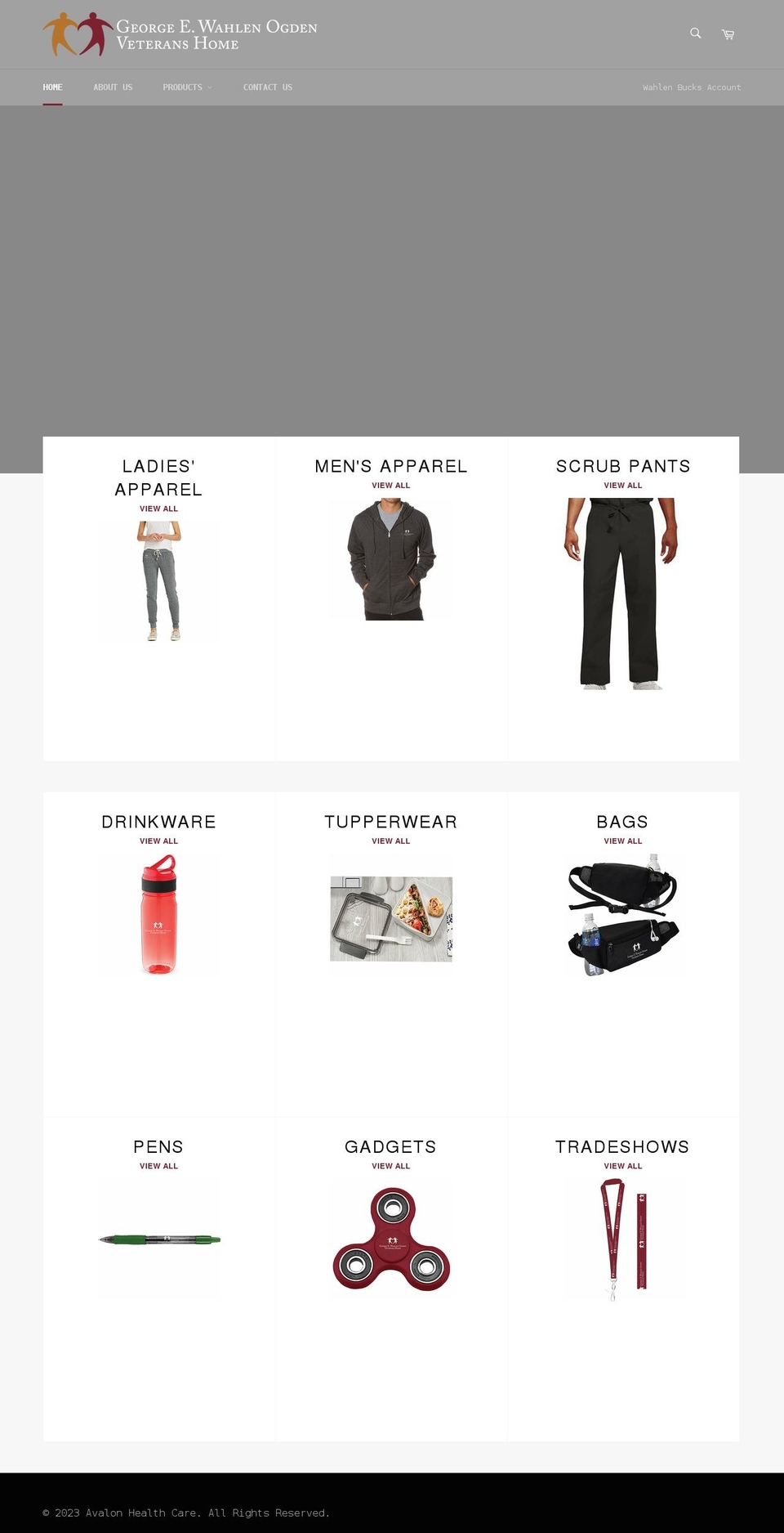 gewemployeestore.com shopify website screenshot