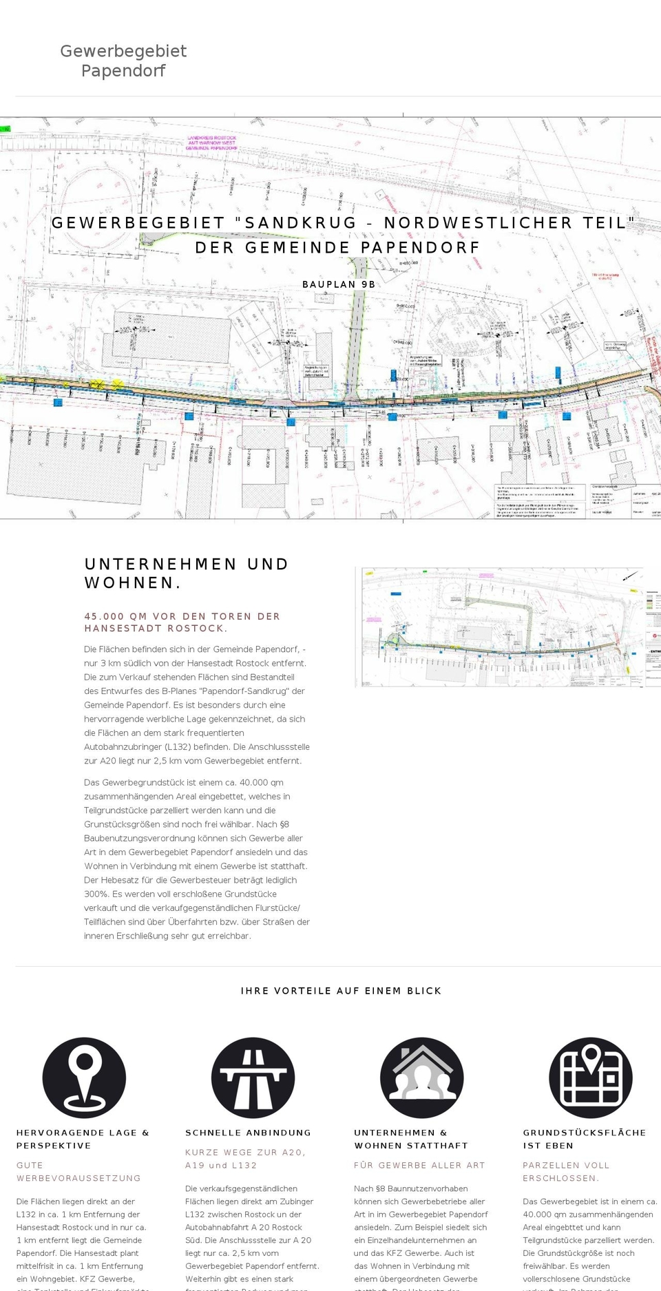 gewerbegebiet-papendorf.com shopify website screenshot