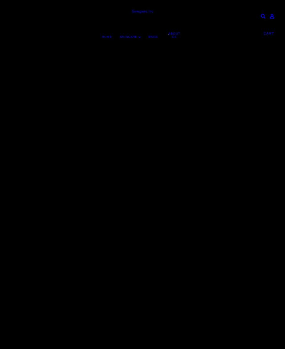 gewgawz.com shopify website screenshot