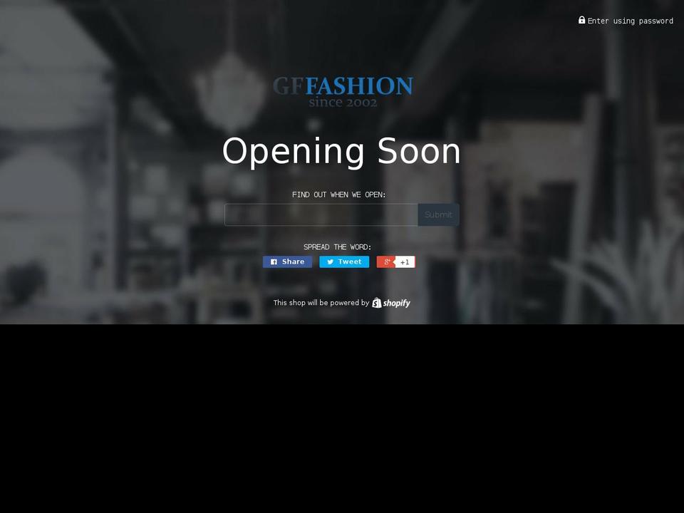 froo-shopify-2-column Shopify theme site example gf-fashion.net