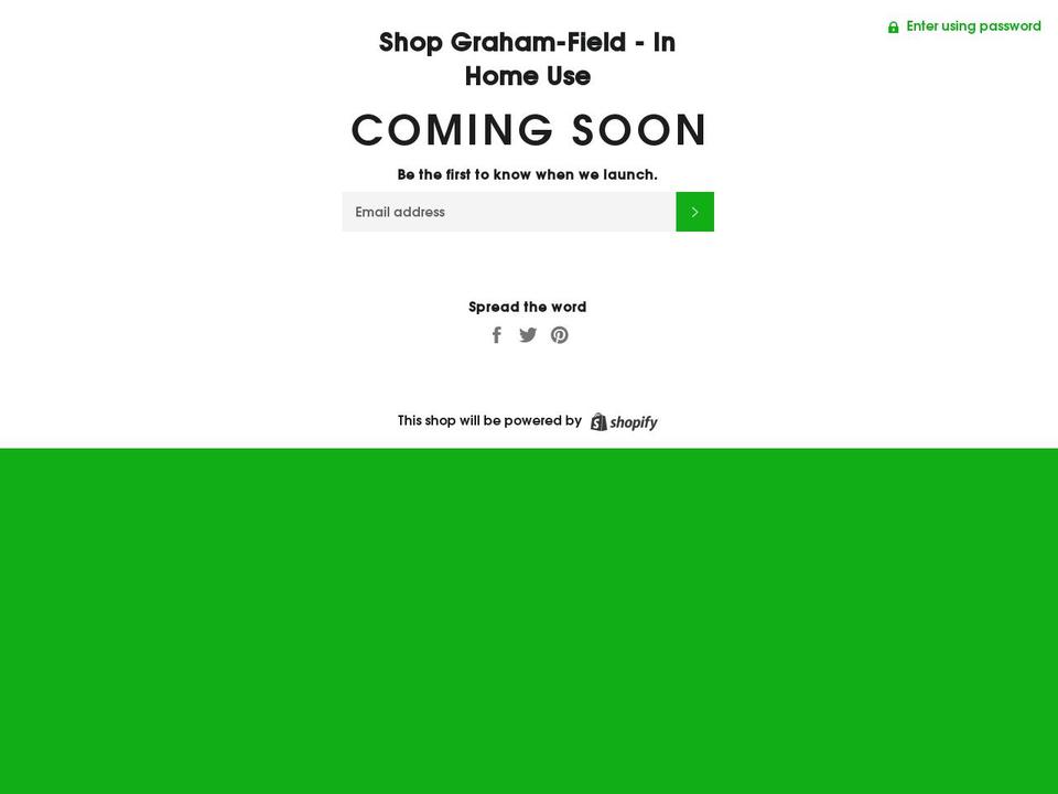 gfhomecare.com — Shopify storefront screenshot