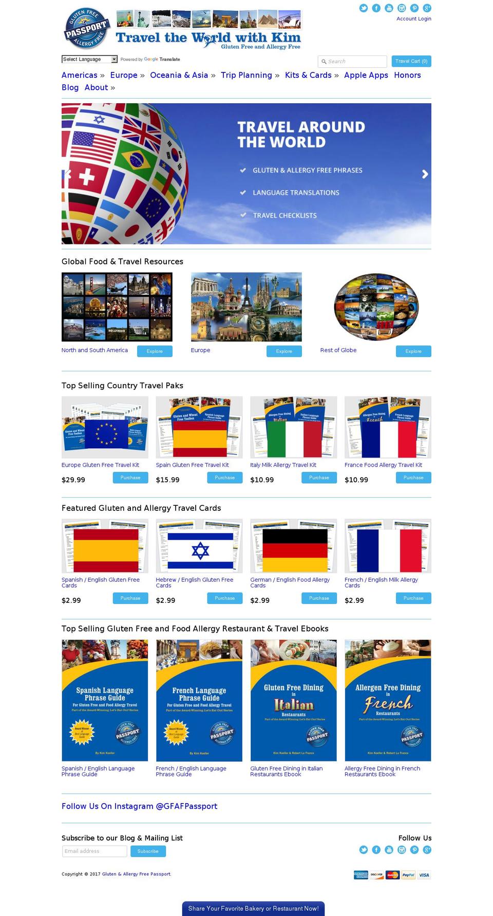 gfpass.com shopify website screenshot