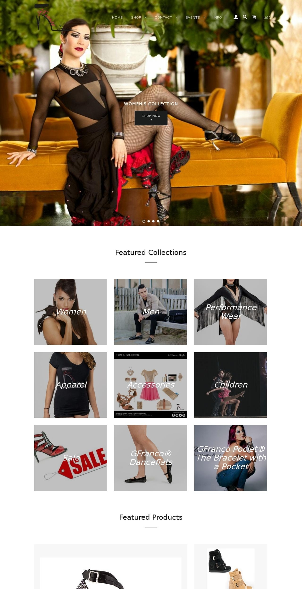 Edits May 7 Shopify theme site example gfranco.com