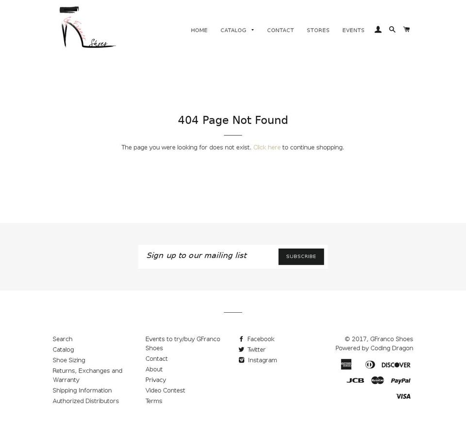 gfrancopoclet.net shopify website screenshot