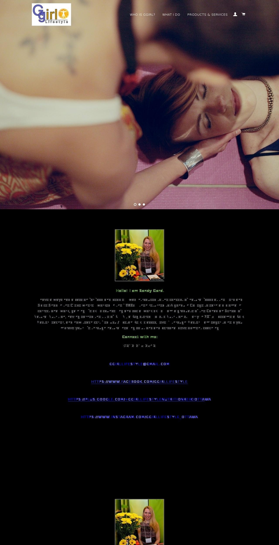 ggirllifestyle.com shopify website screenshot