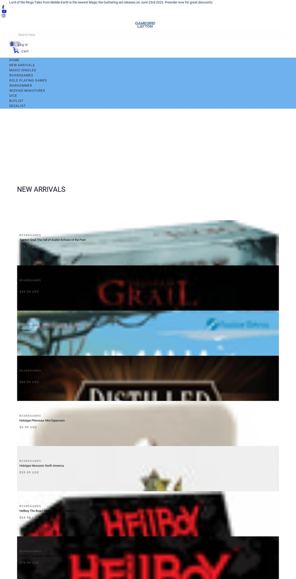 gglayton.com shopify website screenshot