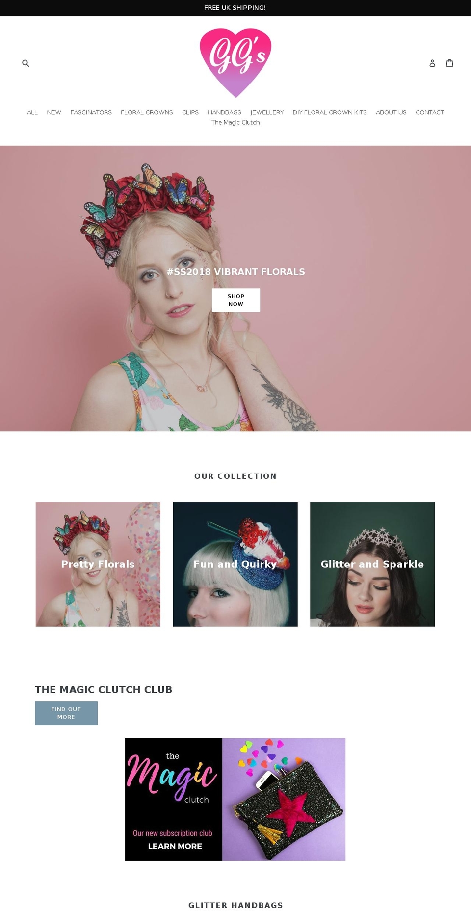 ggspin-upcouture.co.uk shopify website screenshot