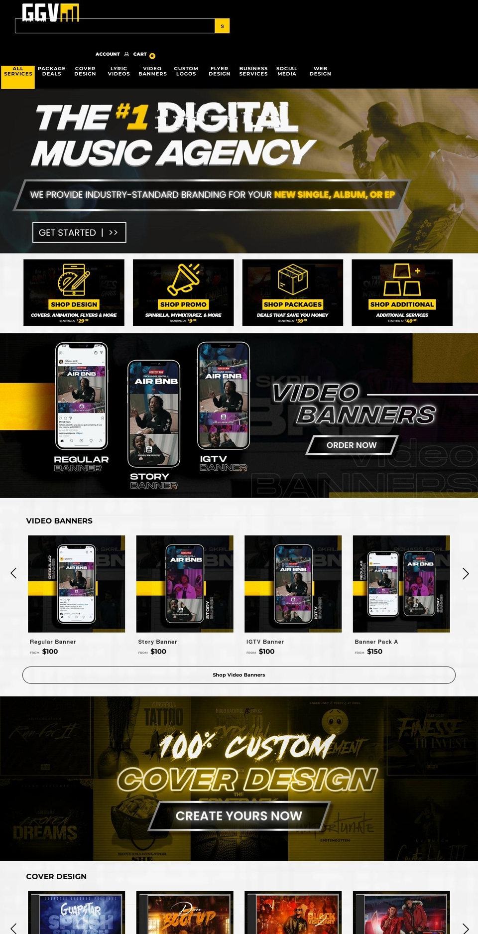 ggvpromo.com — Shopify storefront screenshot