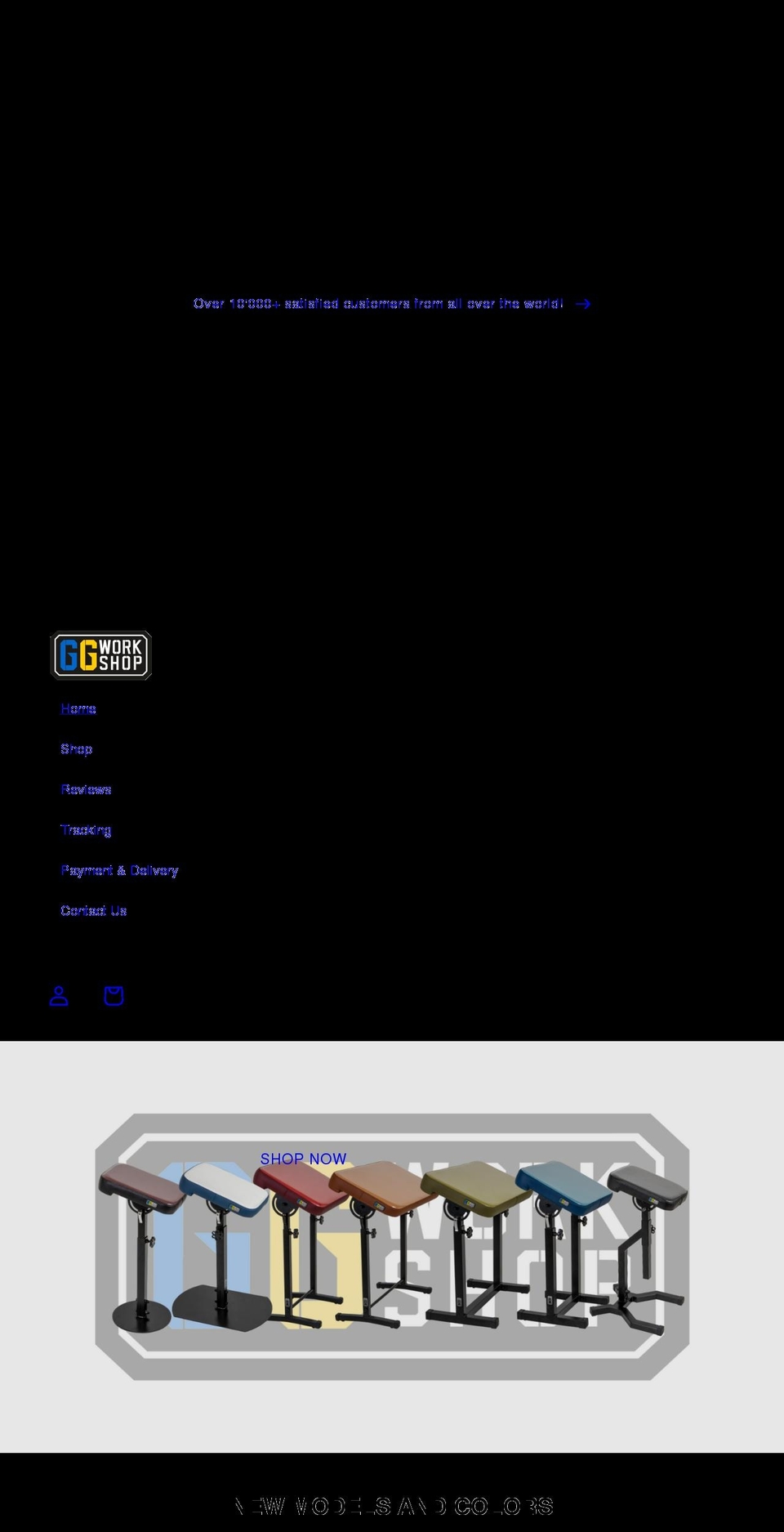 ggworkshop.net shopify website screenshot