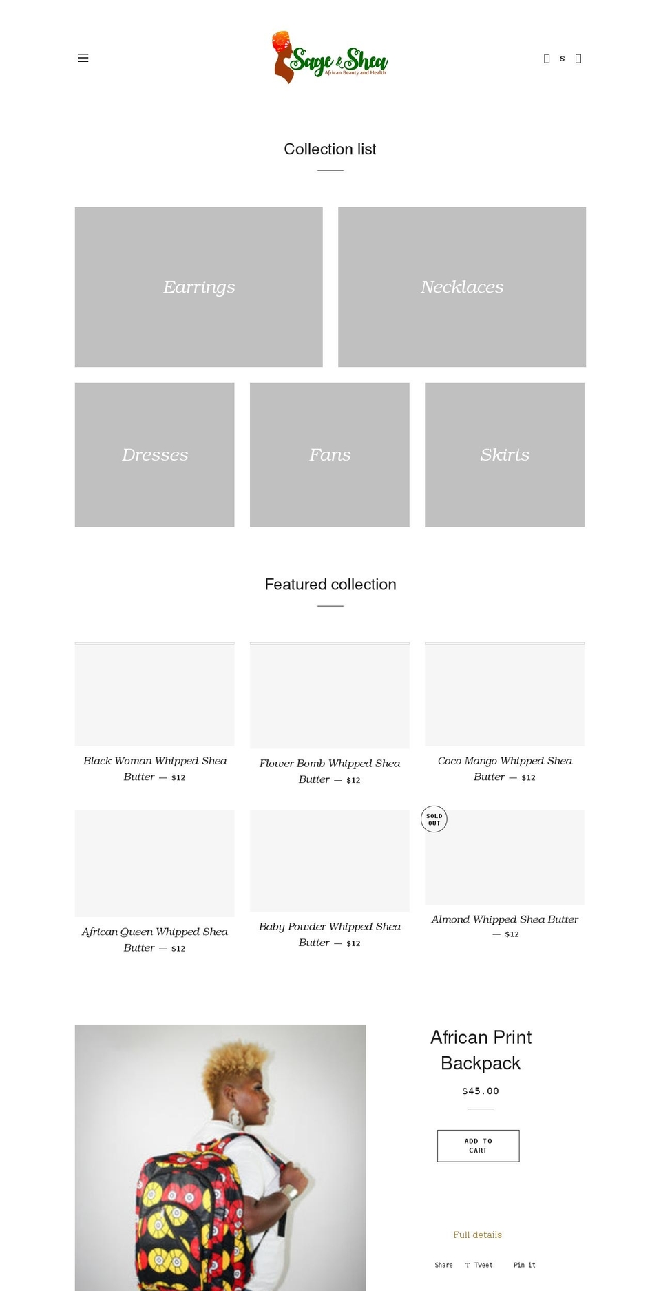 ghanaboyfashion.com — Shopify storefront screenshot