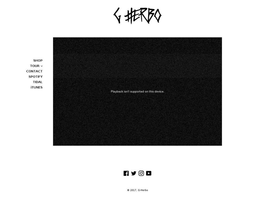 gherbo.com shopify website screenshot