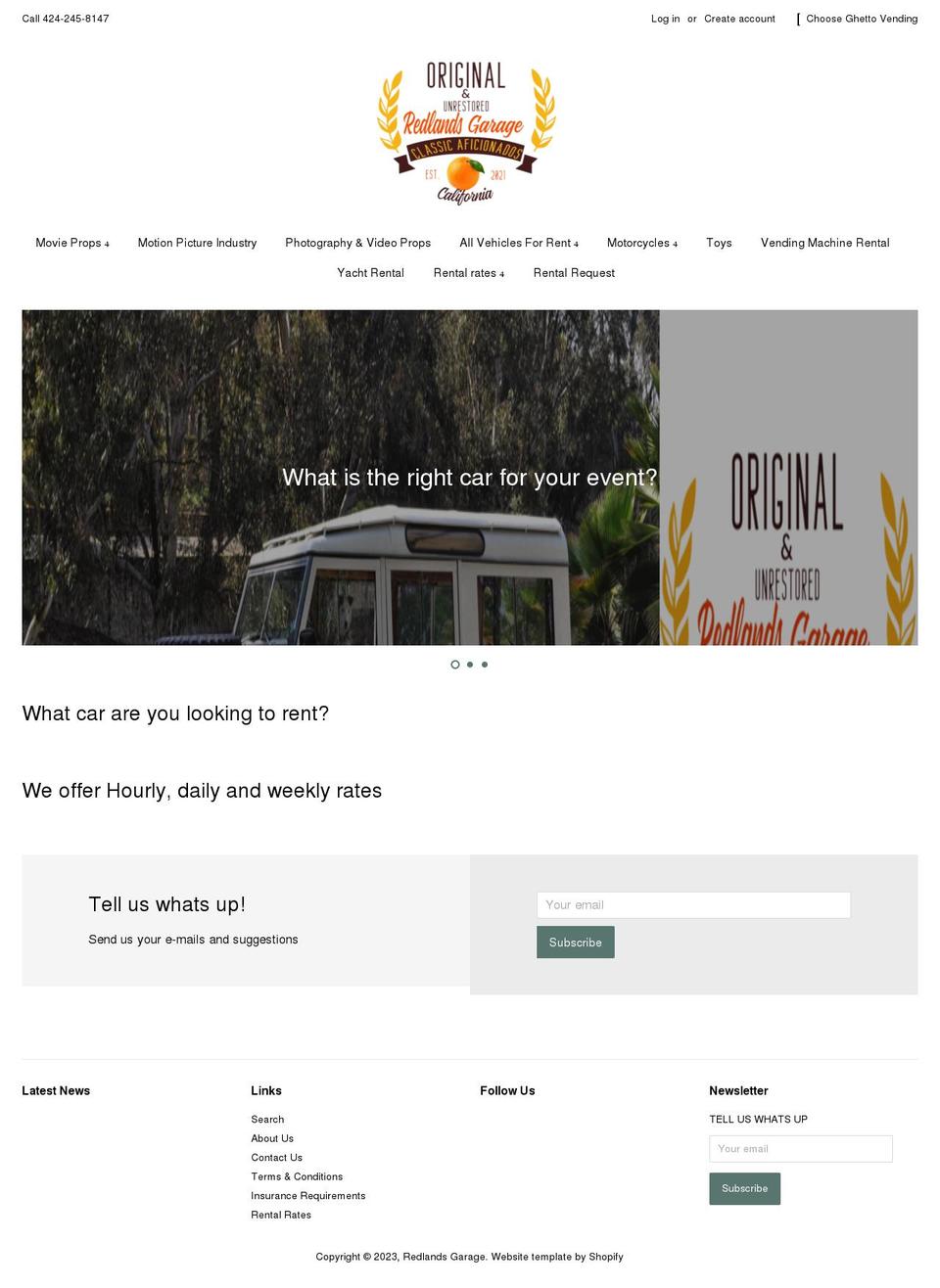 ghettovending.com shopify website screenshot