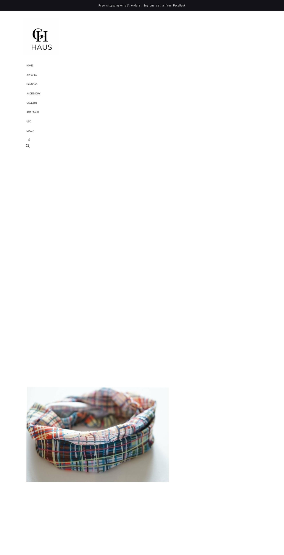 ghhaus.com shopify website screenshot