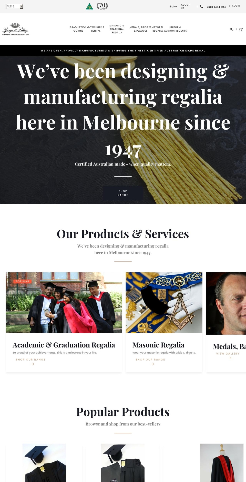 ghlilley.myshopify.com shopify website screenshot