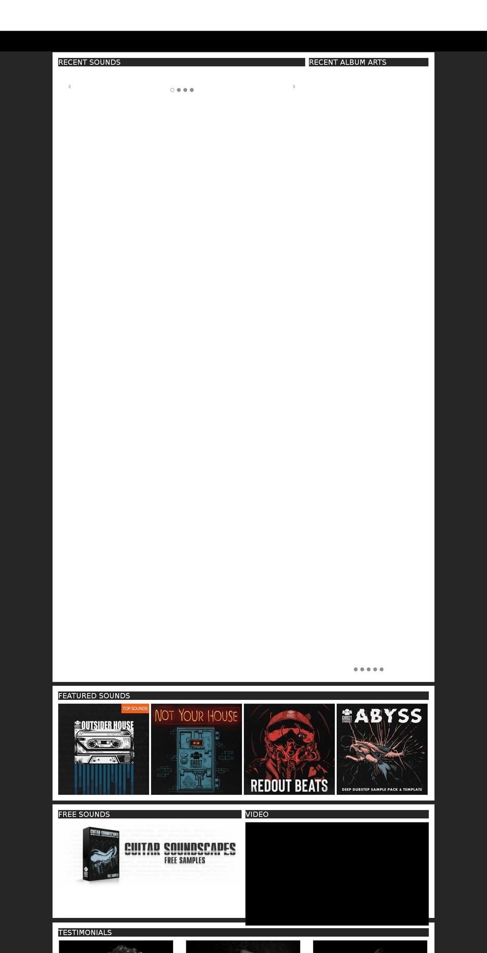 ghostsyndicate.net shopify website screenshot