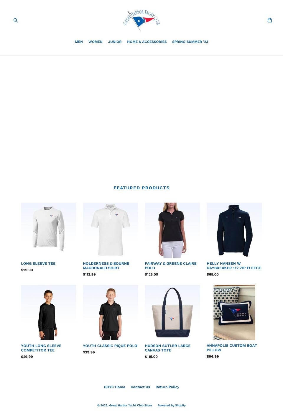 ghyc.shop shopify website screenshot