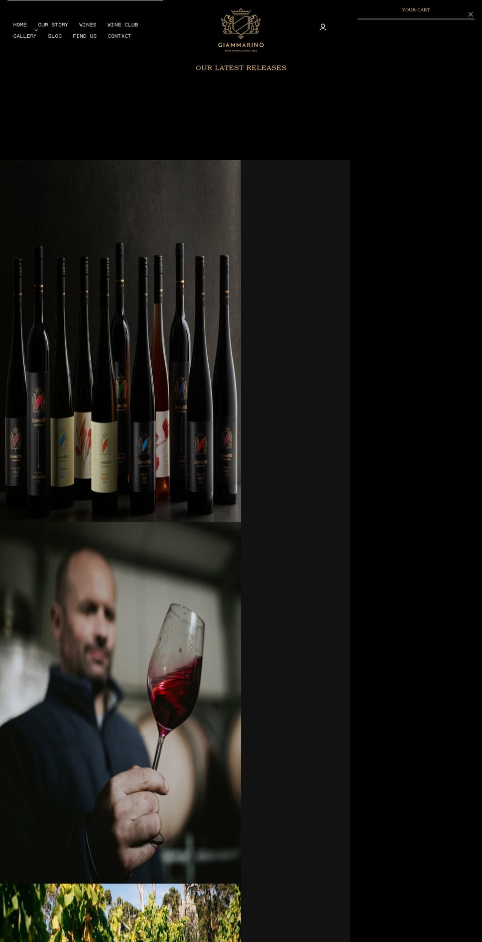 giammarino.com.au shopify website screenshot