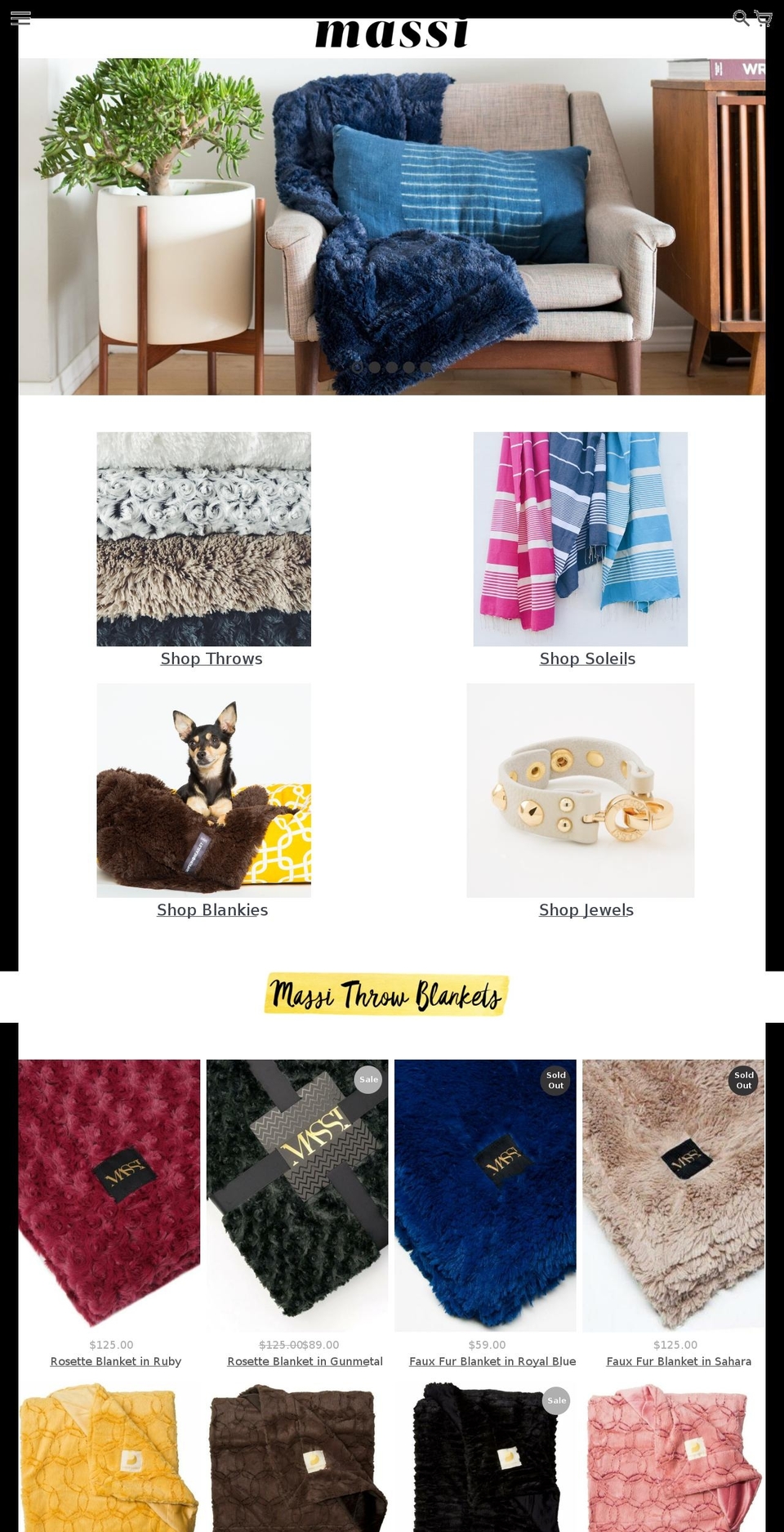 giandomassi.com — Shopify storefront screenshot