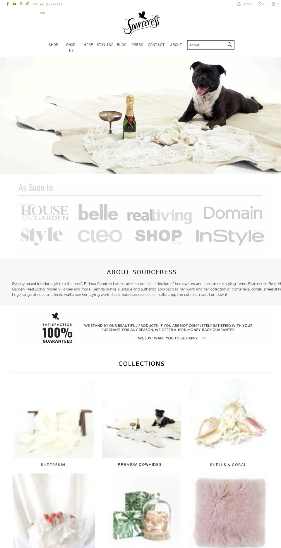 giantclamshell.com — Shopify storefront screenshot