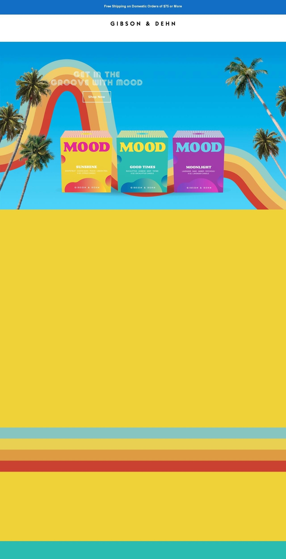 gibsonanddehn.com shopify website screenshot