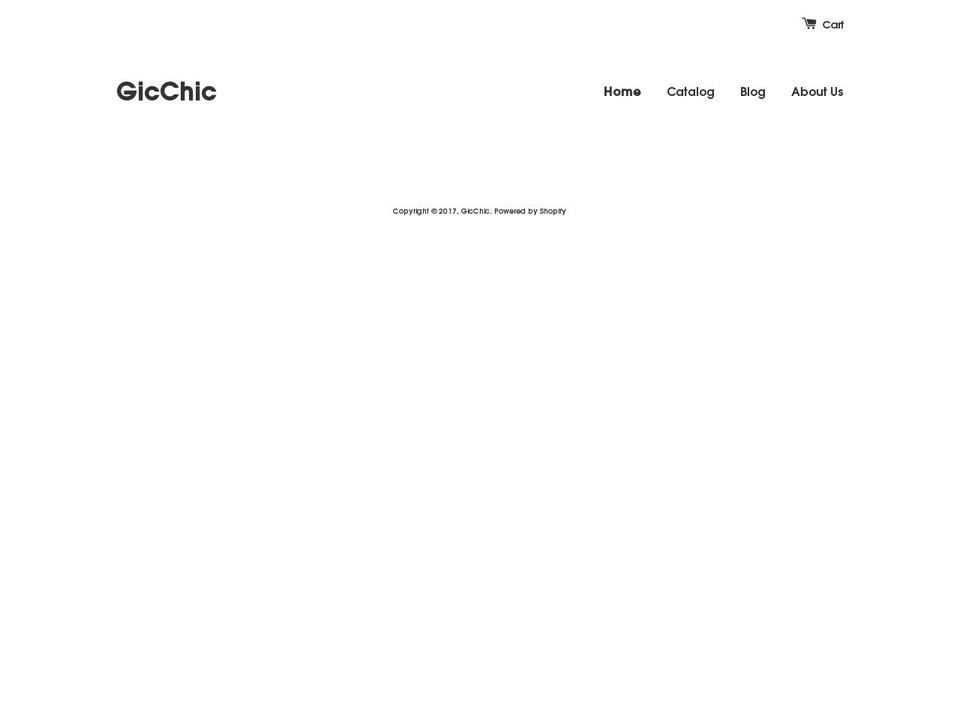 gicchic.com shopify website screenshot