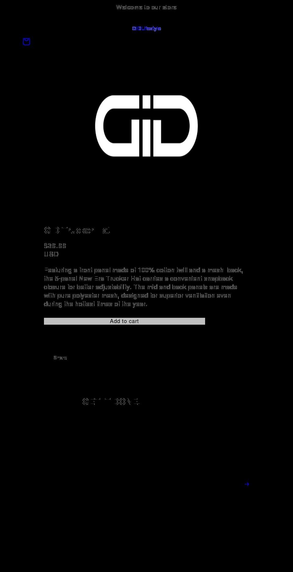 gidlifestyle.com shopify website screenshot