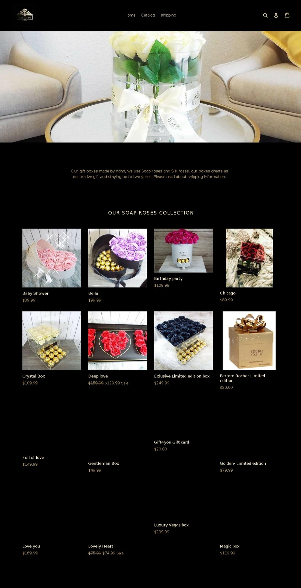 gift-4-you.com shopify website screenshot