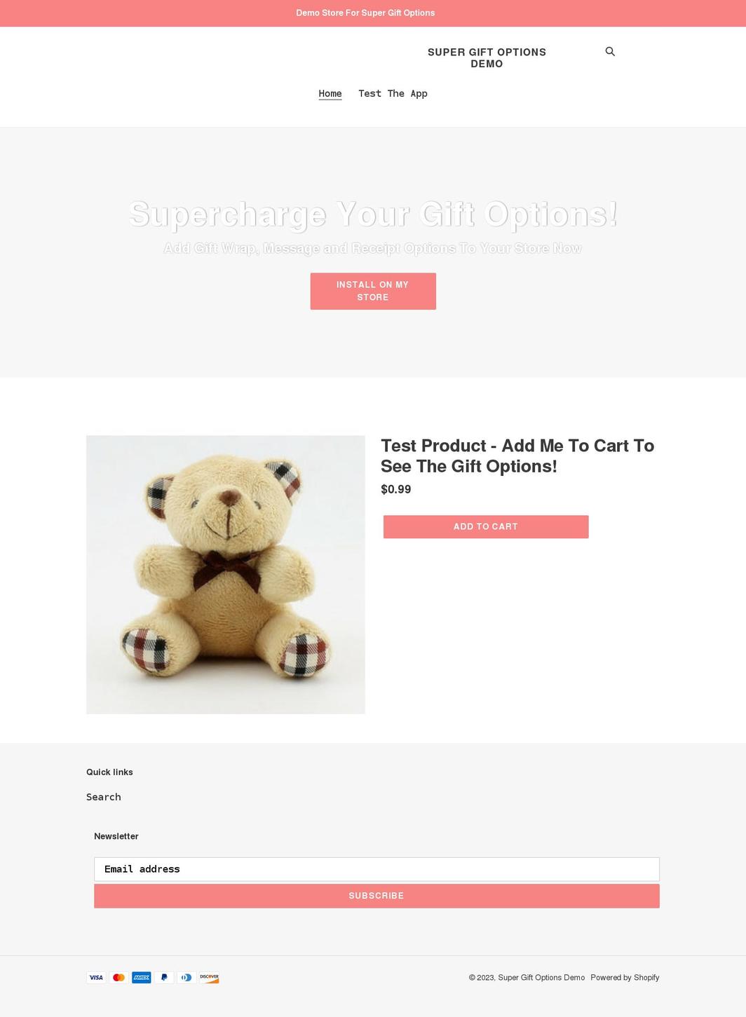 gift-up-demo.myshopify.com shopify website screenshot